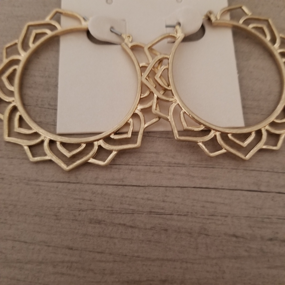 NEW Wanderlust Collection gold festival earrings